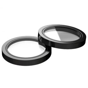 Folie de protectie Camera Spate Etteri pentru Apple iPhone 17, Sticla Securizata, Neagra 