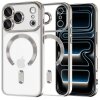 Husa MagSafe pentru Apple iPhone 17 Pro, Tech-Protect, Magflex, Argintie 