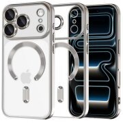 Husa MagSafe pentru Apple iPhone 17 Pro, Tech-Protect, Magflex, Argintie 