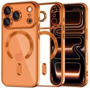 Husa MagSafe pentru Apple iPhone 17 Pro, Tech-Protect, Magflex, Portocalie 