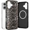 Husa MagSafe pentru Apple iPhone 17, Tech-Protect, Lamano Leopard, Neagra 
