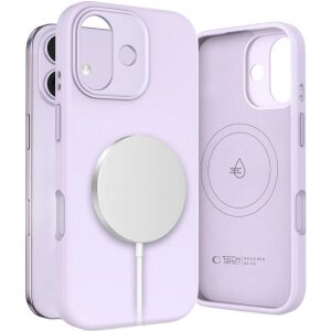 Husa MagSafe pentru Apple iPhone 17, Tech-Protect, Uniq, Mov 