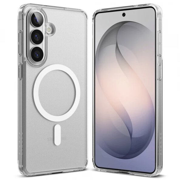 Husa MagSafe pentru Samsung Galaxy S26 Plus, Ringke, Fusion, Transparenta Mata