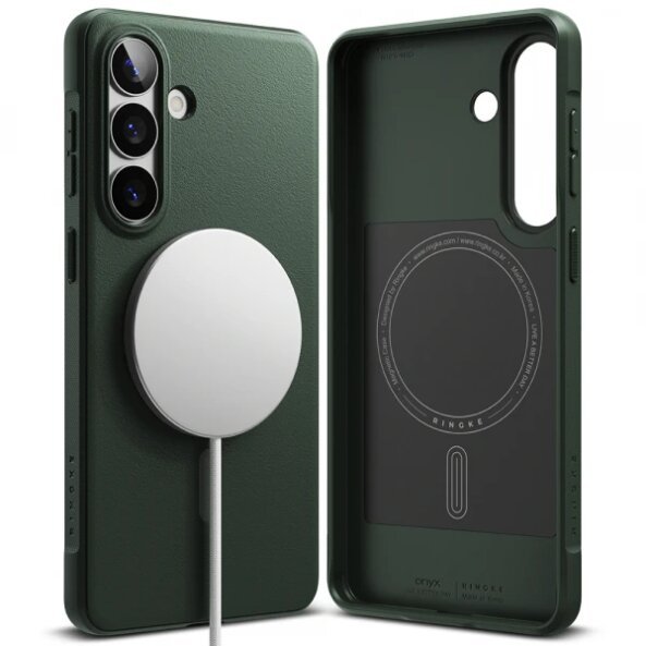 Husa MagSafe pentru Samsung Galaxy S26 Plus, Ringke, Onyx, Verde Inchis