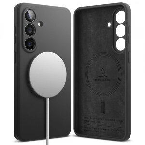 Husa MagSafe pentru Samsung Galaxy S26 Plus, Ringke, Silicone, Neagra