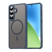 Husa MagSafe pentru Samsung Galaxy S26 Plus, Techsuit, HaloFrost II, Bleumarin