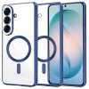 Husa MagSafe pentru Samsung Galaxy S26 Plus, Techsuit, Luxury Crystal, Albastra Inchis