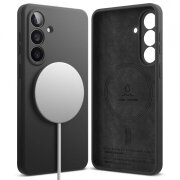 Husa MagSafe pentru Samsung Galaxy S26, Ringke, Silicone, Neagra