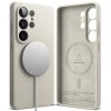 Husa MagSafe pentru Samsung Galaxy S26 Ultra, Ringke, Silicone, Crem