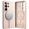 Husa MagSafe pentru Samsung Galaxy S26 Ultra, Ringke, Silicone, Roz