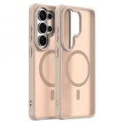 Husa MagSafe pentru Samsung Galaxy S26 Ultra, Techsuit, HaloFrost II, Aurie