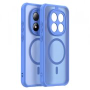 Husa MagSafe pentru Xiaomi Redmi Note 15 Pro 5G, Techsuit, HaloFrost II, Albastra