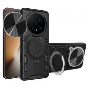 Husa pentru Honor Magic8 Pro, Techsuit, CamGuard Pro, Neagra