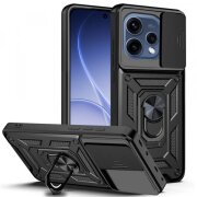 Husa pentru Oppo Reno15, Techsuit, CamShield, Neagra