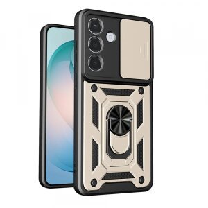 Husa pentru Samsung Galaxy S26 Plus, Techsuit, CamShield, Aurie