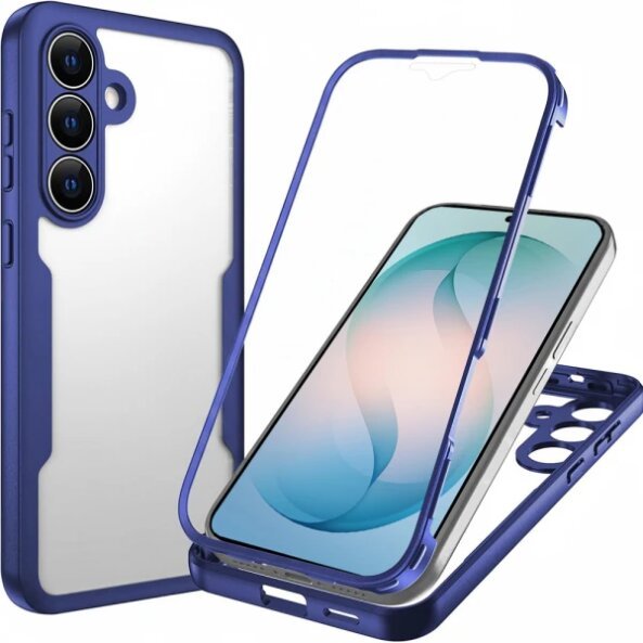 Husa pentru Samsung Galaxy S26 Plus, Techsuit, ColorVerse 360, Albastra