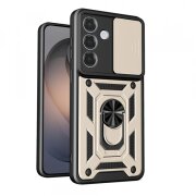 Husa pentru Samsung Galaxy S26, Techsuit, CamShield, Aurie