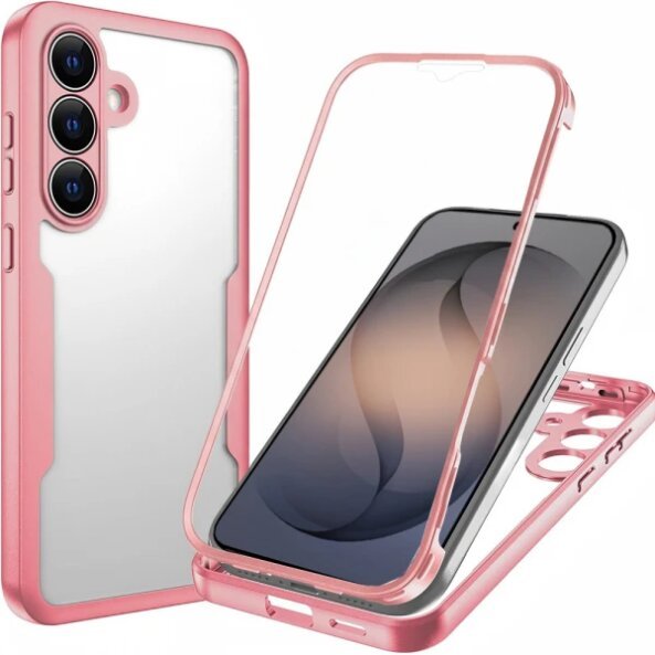 Husa pentru Samsung Galaxy S26, Techsuit, ColorVerse 360, Roz