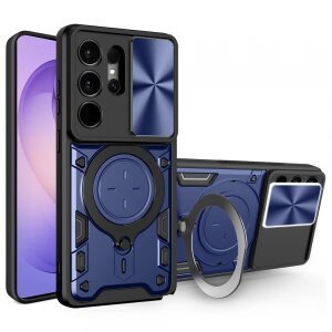 Husa pentru Samsung Galaxy S26 Ultra, Techsuit, CamGuard Pro, Albastra