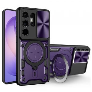 Husa pentru Samsung Galaxy S26 Ultra, Techsuit, CamGuard Pro, Mov