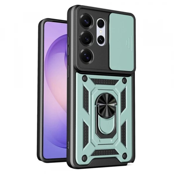 Husa pentru Samsung Galaxy S26 Ultra, Techsuit, CamShield, Verde