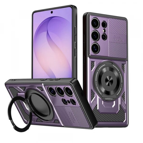 Husa pentru Samsung Galaxy S26 Ultra, Techsuit, RuggedCam, Mov