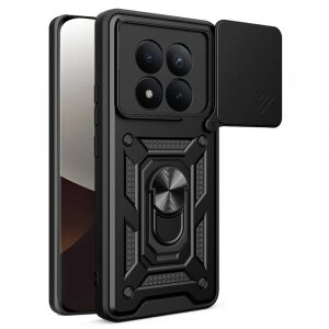 Husa pentru Xiaomi Poco M8 Pro / Redmi Note 15 Pro+ 5G, Techsuit, CamShield, Neagra