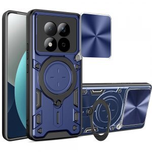 Husa pentru Xiaomi Redmi Note 15 Pro 4G, Techsuit, CamGuard Pro, Albastra