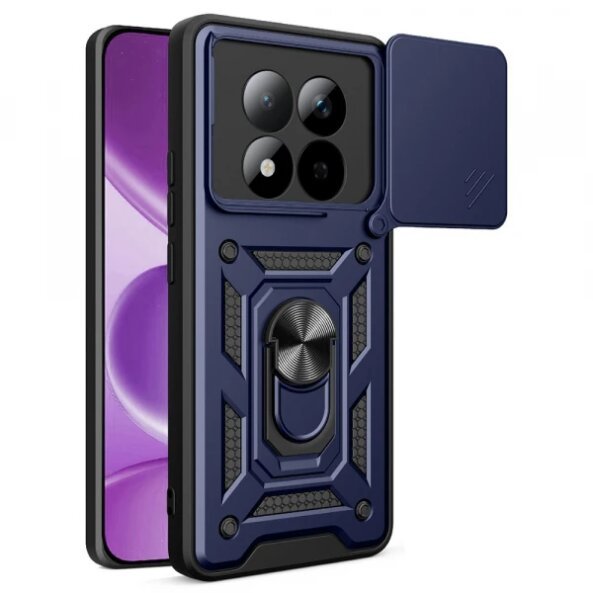 Husa pentru Xiaomi Redmi Note 15 Pro 4G, Techsuit, CamShield, Albastra