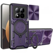 Husa pentru Xiaomi Redmi Note 15 Pro 5G, Techsuit, CamGuard Pro, Mov