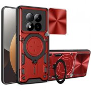 Husa pentru Xiaomi Redmi Note 15 Pro 5G, Techsuit, CamGuard Pro, Rosie