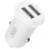 Incarcator Auto XO Design CC67, 12W, 2 x USB-A, Alb 