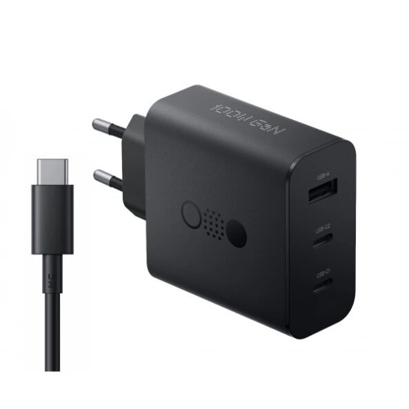 Incarcator Retea Cu Cablu USB-C CMF by Nothing C349, 100W, 5A, 1 x USB-A - 2 x USB-C, Gri A10800016