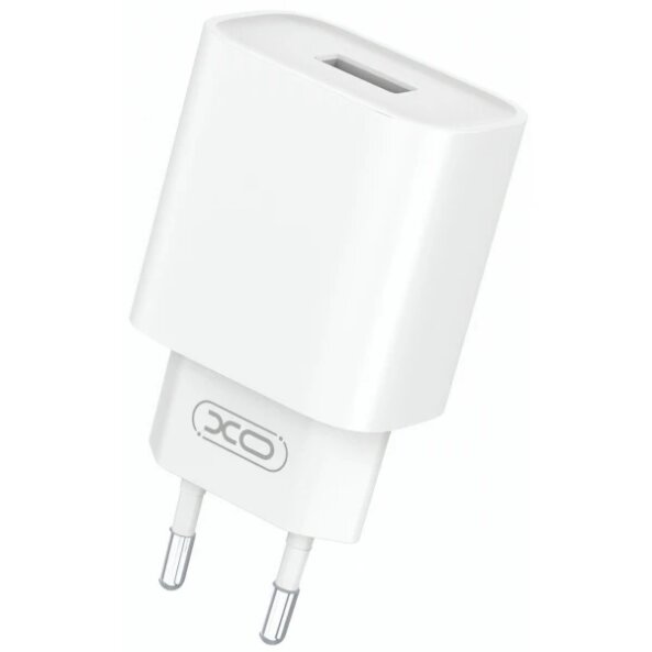 Incarcator Retea XO Design CE02D, 18W, 3A, 1 x USB-A, Alb 