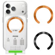 Inel MagSafe Tech-Protect MMP-210, Negru Portocaliu