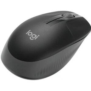 Mouse Wireless Logitech M190, 1000DPI, Negru, Resigilat 