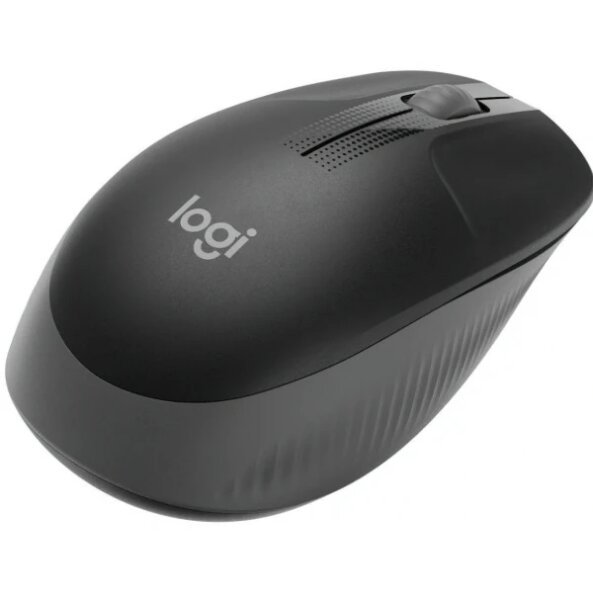 Mouse Wireless Logitech M190, 1000DPI, Negru, Resigilat 