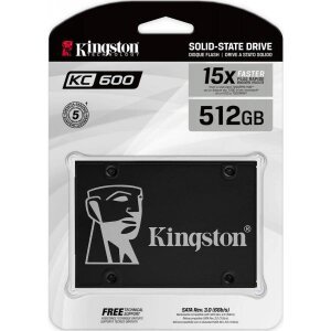 Solid State Drive (SSD) Kingston KC600, 512GB, 2.5inch, SATA III SKC600/512G 