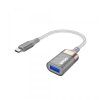 Adaptor OTG USB-C - USB-A BWOO BZ69, Gri 