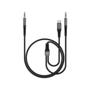 Cablu Audio USB-C / 3.5mm - 3.5mm XO Design NB178B, 1m, Negru 