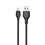 Cablu Date si Incarcare USB-A - Lightning XO Design NB103, 18W, 2m, Negru 