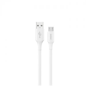 Cablu Date si Incarcare USB-A - microUSB Dudao L2SM, 18W, 1.2m, Alb 