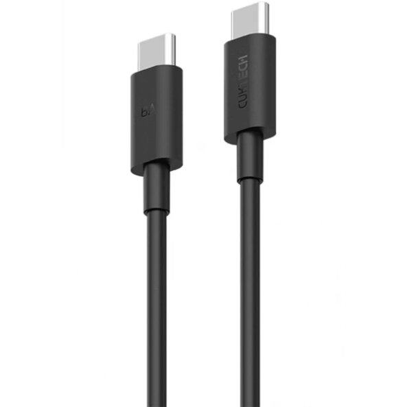 Cablu Date si Incarcare USB-C - USB-C Cuktech, 240W, 1.5m, Negru CKCTC615NCBK 