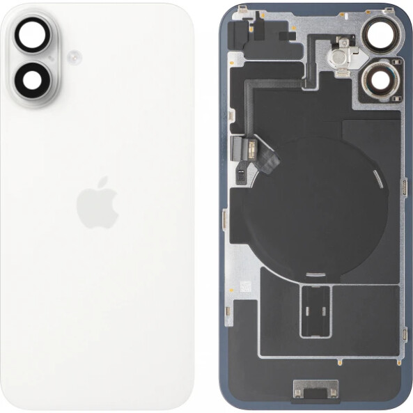 Capac Baterie Apple iPhone 16 Plus, Alb, Swap 