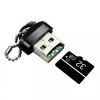 Cititor Card USB OEM CR01, microSD, Negru 