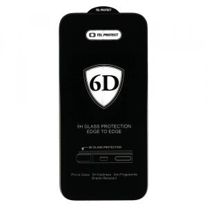 Folie de protectie Ecran OEM pentru Samsung Galaxy S26, Sticla Securizata, Full Glue, 6D, Neagra 
