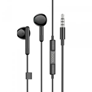 Handsfree 3.5mm HOCO, Negru 