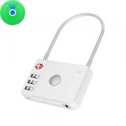 MiLi SmartTag MiLock Luggage pentru iOS Series, Alb HD-P16-L
