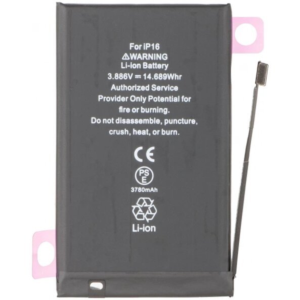 Acumulator Apple iPhone 16, High Capacity 