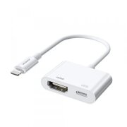 Adaptor Audio si Video Lightning - HDMI / Lightning Joyroom S-H141, Alb 